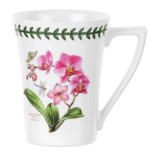 Portmeirion Exotic Botanic Garden Mandarin Mug, Set of 6 Assorted Motifs by Portmeirion