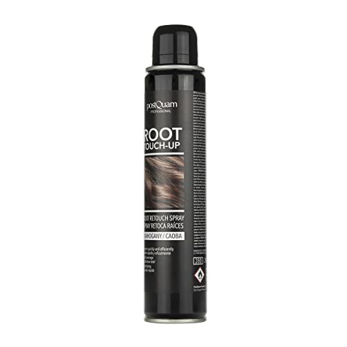 Postquam | Retoca Raices en Spray Color Caoba - Elimina las Canas al Instante - Color Temporal - 200 ML