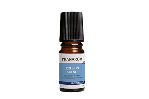 Pranarôm Roll-on Sueño, Para un sueño de calidad en caso de despertares nocturnos, Sueño y relajación, 5 ml