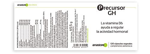 PRECURSOR GH * 120 cápsulas * Energia, Hueso, Peso, Piel, Rendimiento deportivo, Vitalidad