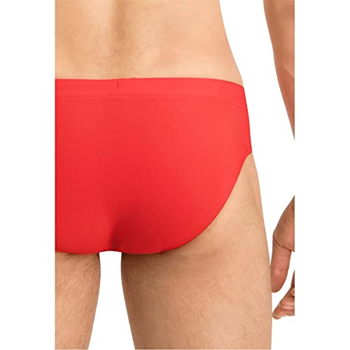 PUMA Classic Men's Swimming Brief Bañador, Rojo, L para Hombre