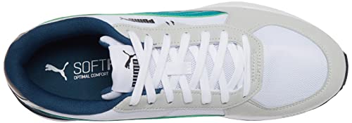 Puma Graviton, Zapatillas Deportivas Unisex Adulto, White-Parasailing-Gray, 43 EU