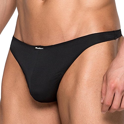 Punto Blanco Tanga Zensation, Negro(Negro090), Large (Tamaño del Fabricante:52) para Hombre