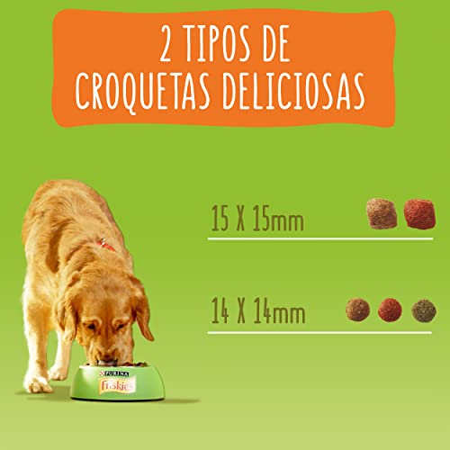 Purina Friskies Pienso para Perro Adulto Aves y Verduras 10 Kg