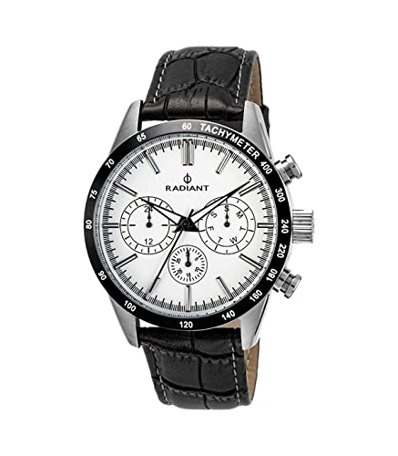 RADIANT Reloj Analógico para Hombre de Cuarzo con Correa en Piel RA411605