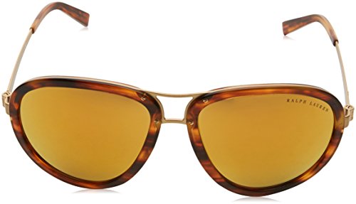 Ralph Lauren 0Rl7053 Gafas de Sol, Stripped Havana, 59 Unisex