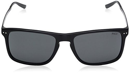 Ralph Lauren POLO 0PH4119 Gafas de Sol, Vintage Black, 56 para Hombre