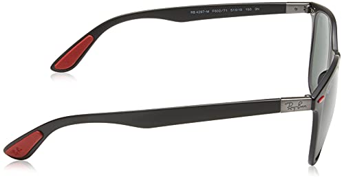 Ray-Ban 0RB4297M Gafas de Sol, Matte Black, 50 para Hombre