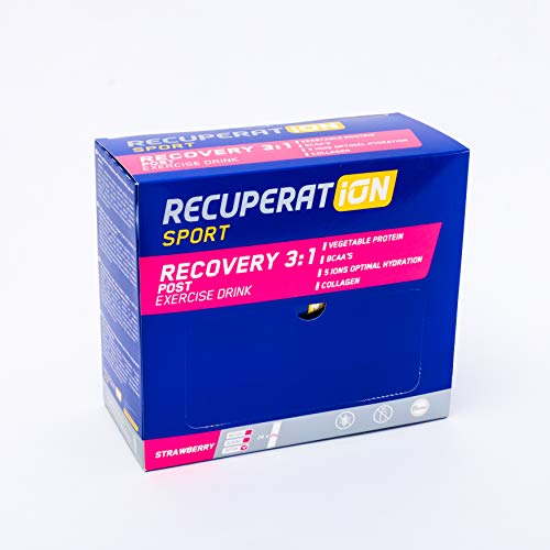 Recuperation Sport Recovery 3:1 | Bebida instantánea en polvo para la recuperación muscular | 24 sticks x 25 gr |