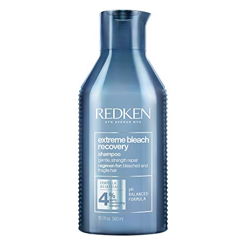 Redken | Champú de Reparación para Fortalecer el Cabello Dañado, Extreme Bleach Recovery, 300 ml