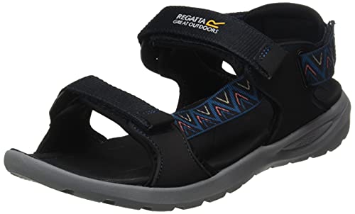 Regatta Marine Web, Sandal Hombre, Ash/TitanBlu, 44 EU