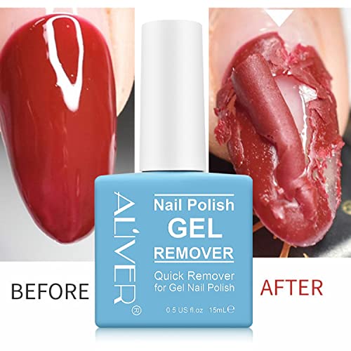 Removedor de esmalte de gel, paquete de 2 removedores de esmalte de uñas de gel, Magic Remover, 2 Piezas Removedor de esmalte de uñas Magic Gel para quitar el esmalte de uñas rápido y fácil