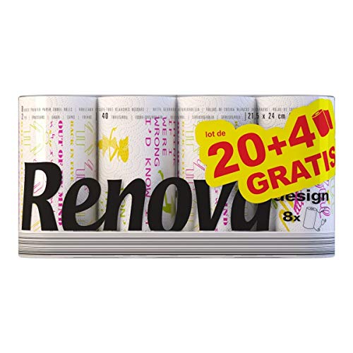 Renova Rollos de Cocina | 24 Rollos Decorados