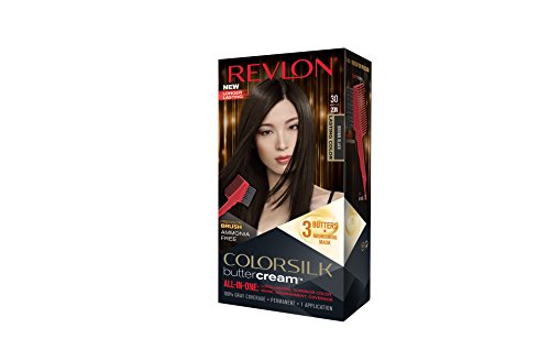 Revlon Colorsilk - Reloj de pulsera, color marrón y negro