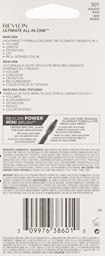 Revlon Ultimate All-In-One Mascara – 501 Blackest Black – Mascara de 7,9 g