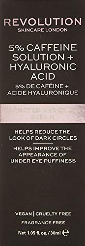 Revolution Skincare 1103817revolution Dirigido Bajo Los Ojos Suero - 5% De Cafeína, color Translucent