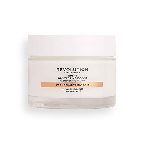 Revolution Skincare Crema Humedad SPF15 Piel Normal a Grasa Blanco 1183154