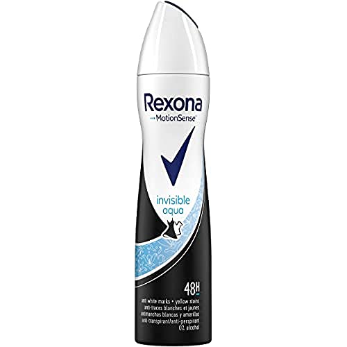 Rexona Invisible Desodorante Aerosol Antitranspirante para mujer Aqua  200ml