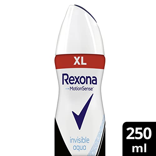 Rexona Invisible Desodorante Aerosol Antitranspirante para mujer Aqua  250ml