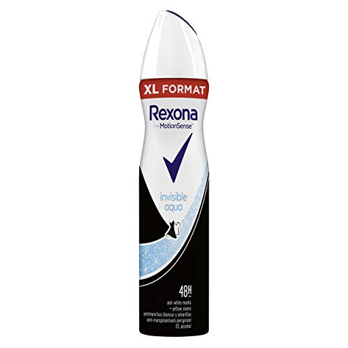 Rexona Invisible Desodorante Aerosol Antitranspirante para mujer Aqua  250ml