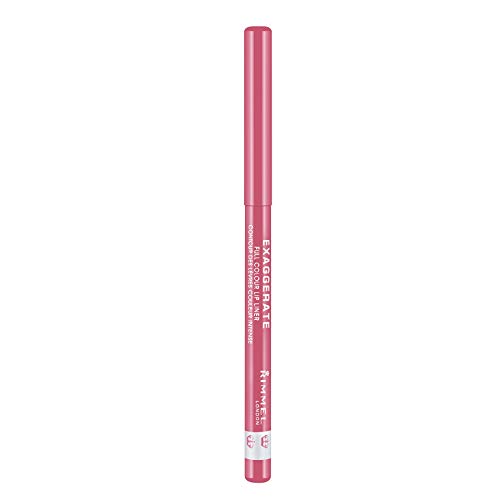 Rimmel London Exaggerate Automatic Lipliner. Perfilador de Labios Tono 101 - 3,9 gr