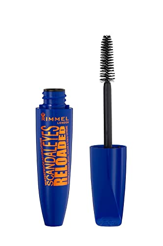 Rimmel London Scandaleyes Reloaded Máscara de Pestañas Tono Waterproof - 26 gr