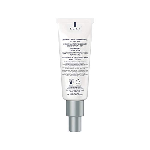 RoC - Retinol Correxion Pro-Correct Crema Rejuvenecedora Rica - Antiarrugas y Antiedad - Crema Facial con Retinol y Ácido Hialurónico - 40 ml