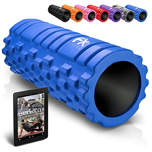 Rodillo de Espuma Foam Roller Pequeño Pilates para Terapia de Masaje – Para Muscular Fitness Pilates Yoga - La Mejor Herramienta de Masaje para Todo Deportivo - Tejido Profundo Liberación Miofascial