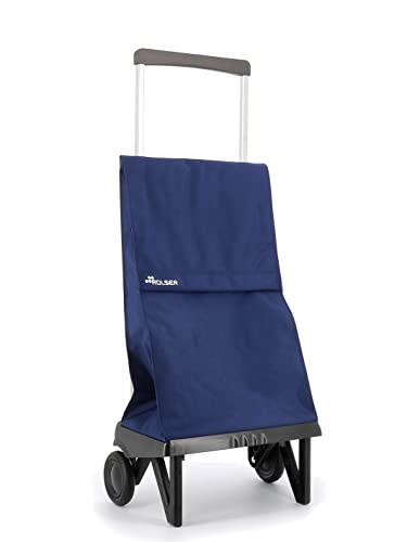 Rolser Carro Plegamatic MF 2 Ruedas Plegable - Azul Klein