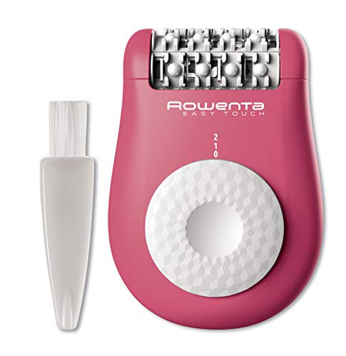 Rowenta Easy Touch EP1110F0 - Depiladora eléctrica, rosa/blanco