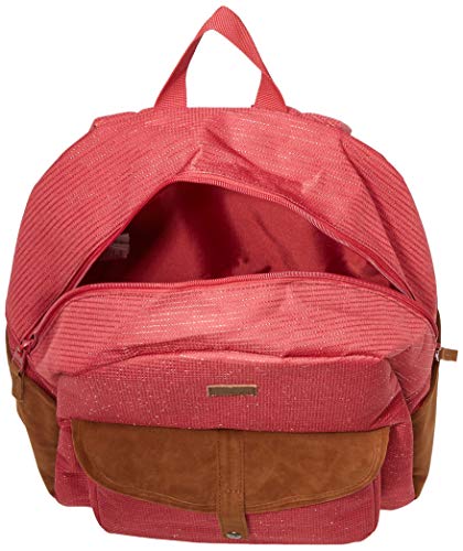 Roxy Carribean Lurex-Mochila Mediana para Mujer, Deep Claret, 1SZ