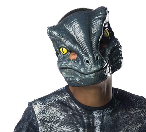 Rubie's 641180-L Jurassic World - Disfraz de dinosaurio Velociraptor para niños, infantil 8-10 años