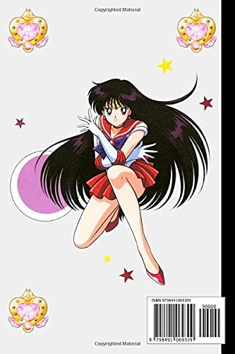 Sailor Mars: Composition Notebook 100 Lined Pages 6x9 Notebook • Writing Journal • Diary • Notepad ( V6)