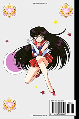 Sailor Mars: Composition Notebook 100 Lined Pages 6x9 Notebook • Writing Journal • Diary • Notepad ( V8)