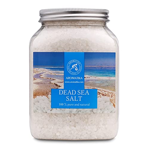 Sal del Mar Muerto 1000g - 100% Puro y Natural - 1Kg Sales del Mar Muerto - Mejor para un Buen Sueño - Alivio para el Estrés - Baño - Belleza - Relajante - Sales de Baño