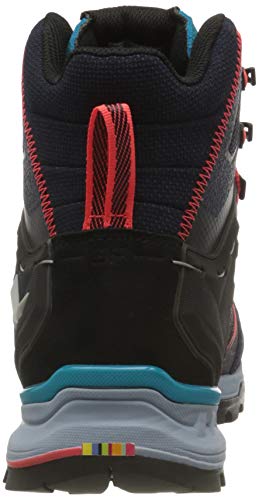 Salewa WS Mountain Trainer Lite Mid Gore-TEX Botas de Senderismo, Premium Navy/Blue Fog, 40.5 EU