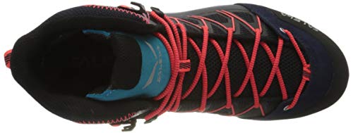 Salewa WS Mountain Trainer Lite Mid Gore-TEX Botas de Senderismo, Premium Navy/Blue Fog, 40.5 EU