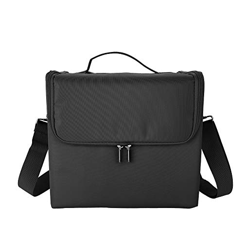 Salmue Bolsa Cosmética de Viaje, Mujer Maquillaje Grande 3 Pisos Mochila para Mujer Estuche para Maquillaje Cosméticos Organizador con Divisor, Viaje o Accesorios para el Hogar(4#)