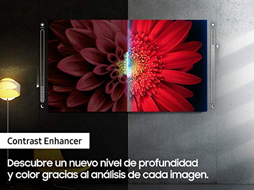 Samsung 4K UHD 2021 43AU8005- Smart TV de 43" con Resolución Crystal UHD, Procesador Crystal UHD, HDR10+, Motion Xcelerator, Contrast Enhancer y Alexa Integrada