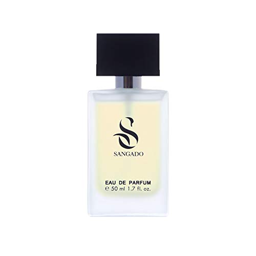 SANGADO Molecule Perfume Unisex, Olor Lujoso, Almizcle Floral Amaderado, Francesas Finas, Extra Concentrado (Eau de Parfum), Súper Feromona ISO E, Spray de 50 ml, Seductora, Sensual, Un Gran Regalo