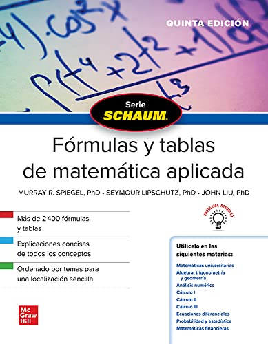 SCHAUM FORMULAS Y TABLAS DE MATEMATICA APLICADA