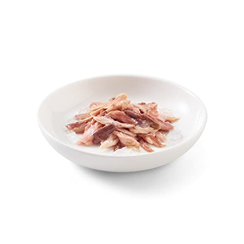 Schesir - Comida humeda para gatos, atún con filetes de ternera, Pack de 6 x 50 gr