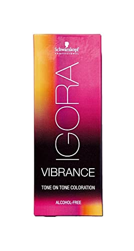 Schwarzkopf Igora Vibrance Coloración Permanente En Crema Para El Cabello, No 7-00 Rubio Medio Extra - 60 ml