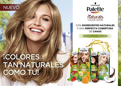 Schwarzkopf Palette Naturals - Tinte 5.6 cabello Castaño Nuez - Coloración Permanente – Perfecta cobertura de canas – Colores increíblemente naturales (Pack de 5)