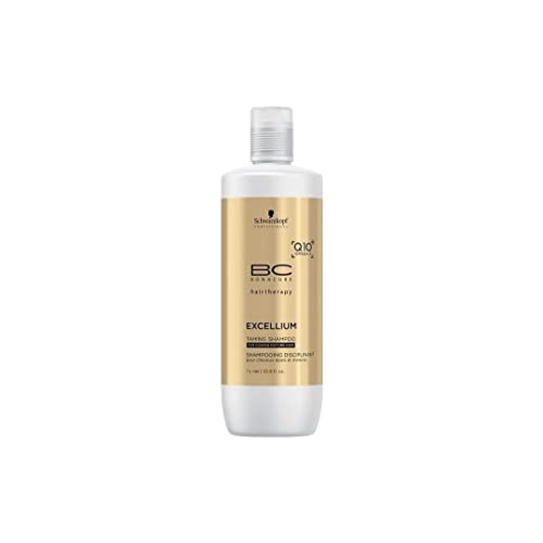 Schwarzkopf Professional BC Excellium Taming Shampoo Champú - 1000 ml