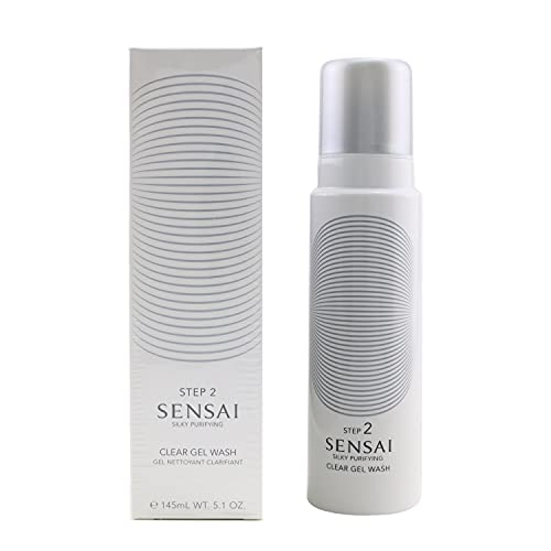 Sensai step 2 silky purifying clear gel wash 145ml