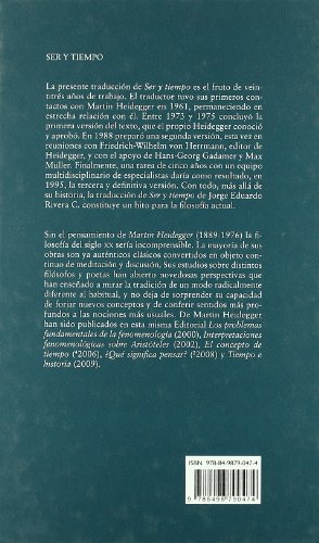 Ser y tiempo - 6ª edición (ESTRUCTURAS Y PROCESOS - FILOSOFIA)