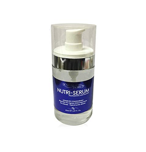 Sesiomworld Nutri-Serum Tratamiento Capilar. Altamente Concentrado. Especial Puntas Abiertas. 50 ml 1 Unidad 220 g