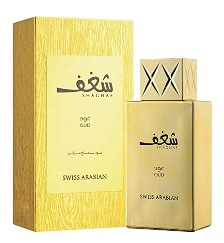 Shaghaf Oud por Swiss Arabian 75ml Spray - Envío expreso gratis SEALED Shagaf