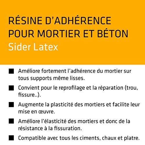 Sider látex – Pegamento de Reprise para mortero y hormigón, 72050